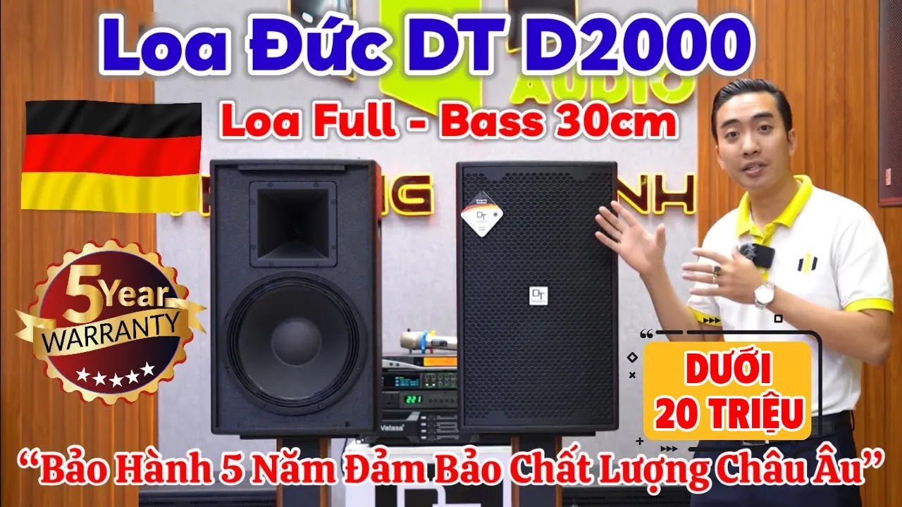 Loa Đức xịn DT D2000 hay nhất phân khúc 
