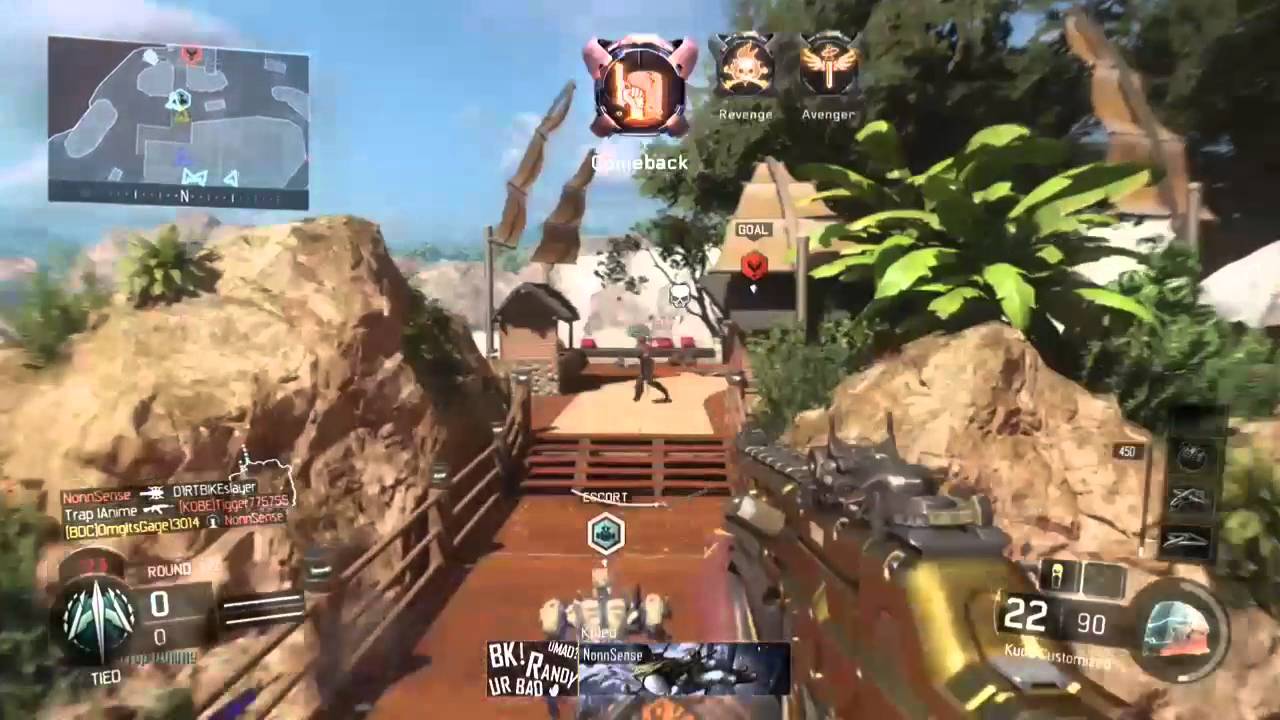 Call of Duty: Black Ops 3: CRAZY 7 Man Killcam On Safeguard!
