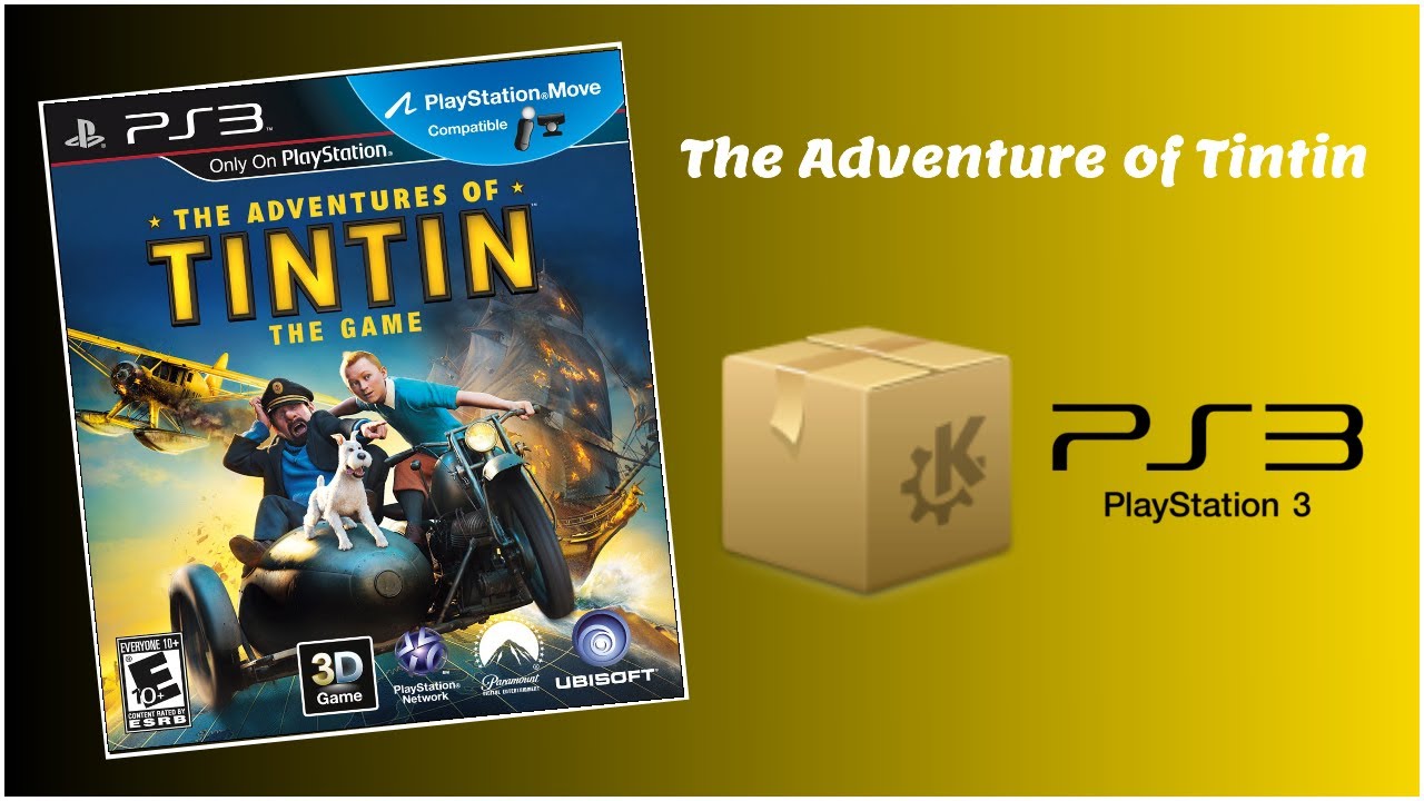 The Adventures of Tintin PKG PS3