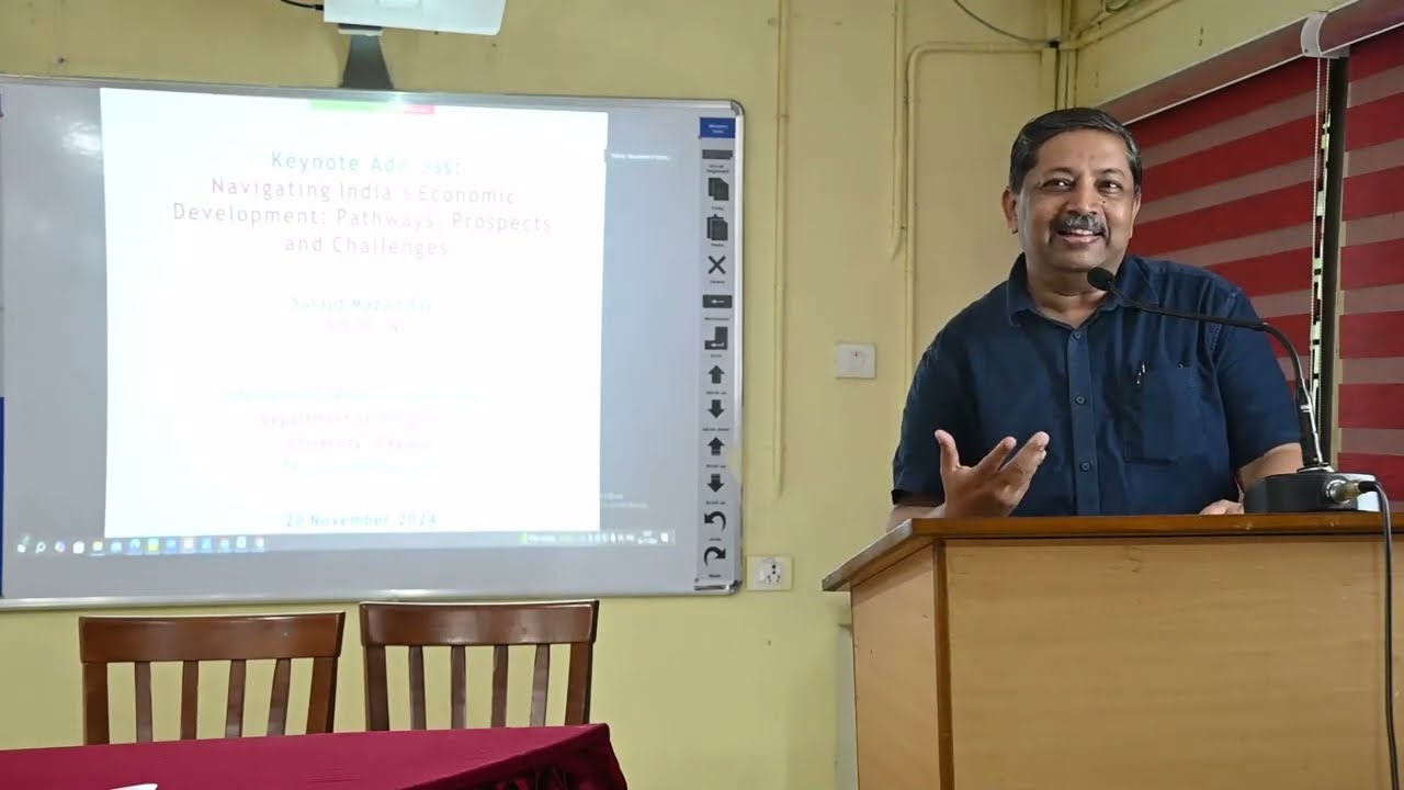 NAVIGATING INDIA'S ECONOMIC DEVELOPMENT PATHWAYS, PROSPECTS AND CHALLENGES | Dr. Surajit Mazumdar
