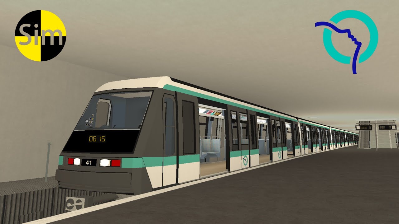Metro Simulator Beta - Le MP89 CC de la RATP [ Nouvelle Intro de la chaîne ! ]