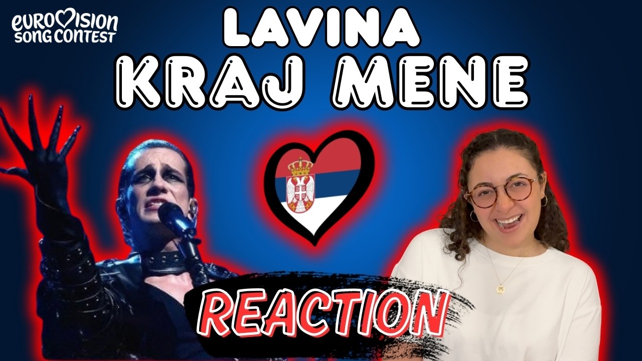 Eurovision 2026 Sırbistan | Lavina - Kraj mene | REACTION