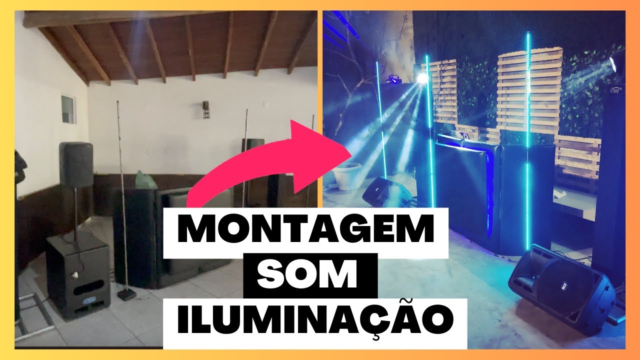 Vlog - Montagem de Som e Iluminação no Casamento DJ - O Dia em que a Kombi Não Quis Pegar!