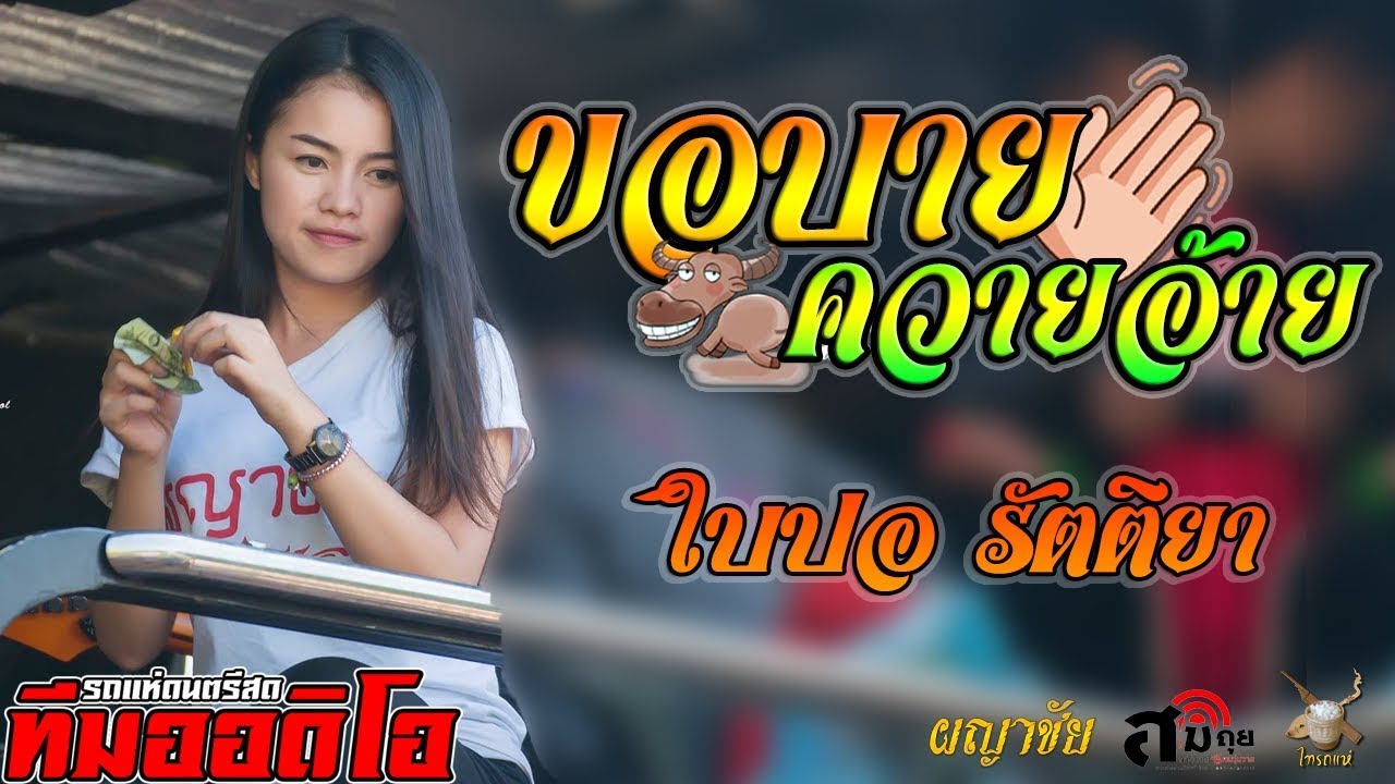 ขอบายควายอ้าย - ใบปอ รัตติยา【รถแห่ทีมออดิโอ มหาสารคาม 】