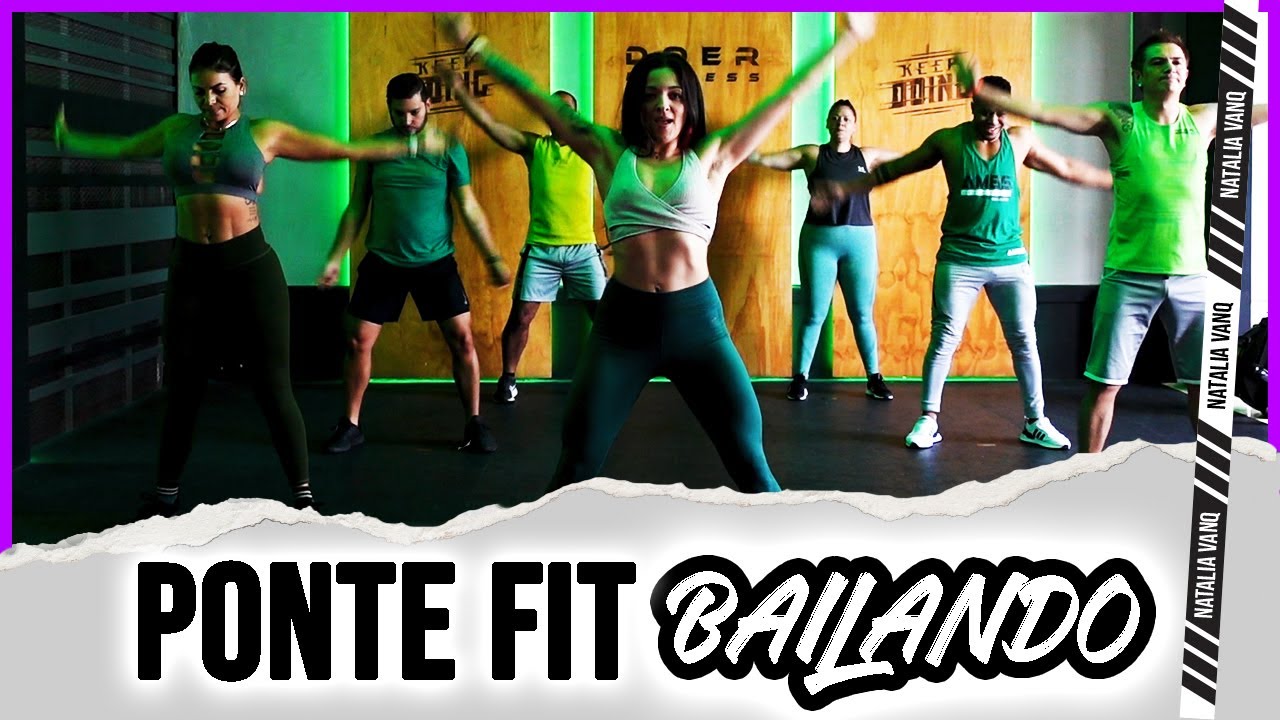 💪🏽 BAILE FIT INTENSO en CASA - Cardio Dance QUEMA calorías #120- Zumba Dance Class - Natalia Vanq