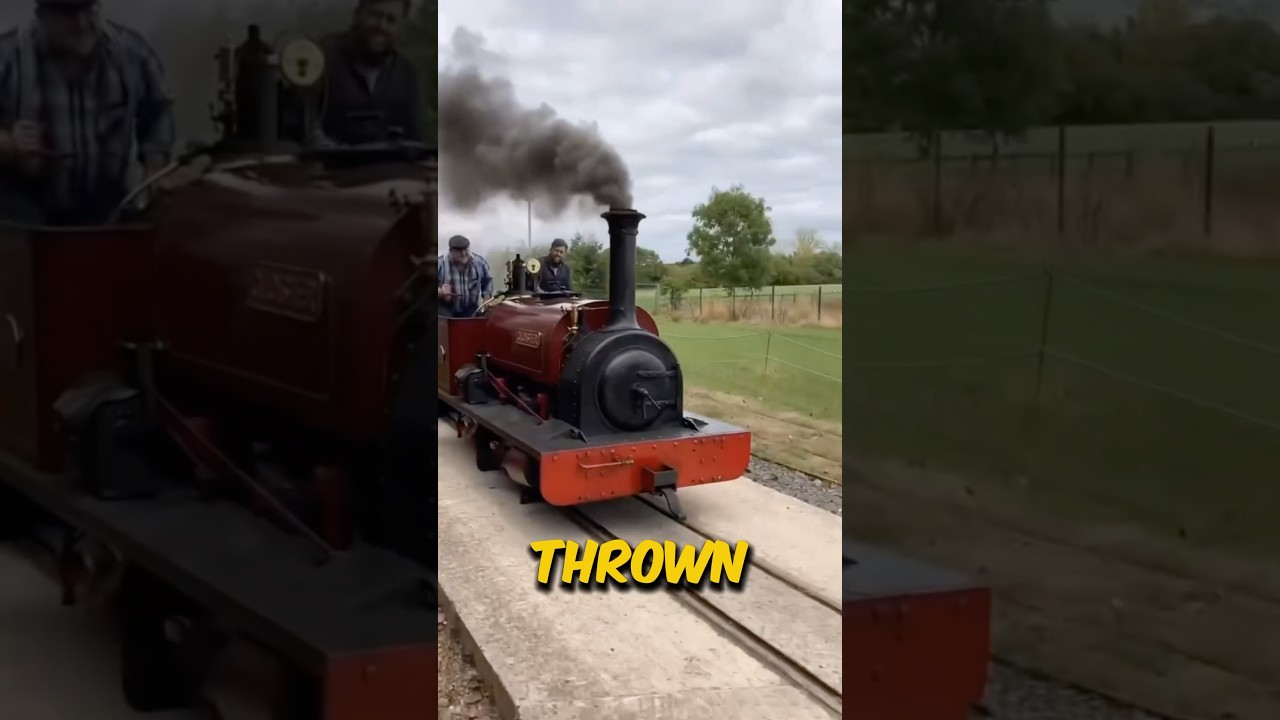 Что они делают со старыми паровозами 😱 !!!