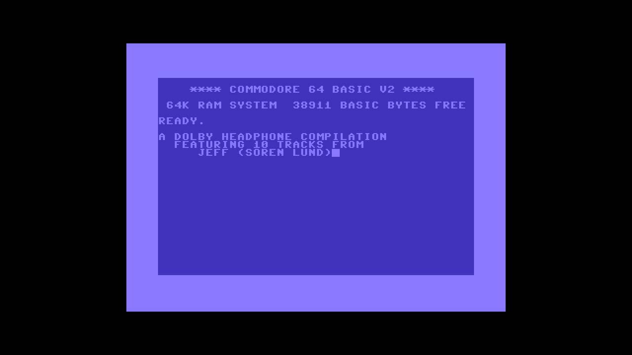 SID music: Jeff compilation (Dolby Headphone)