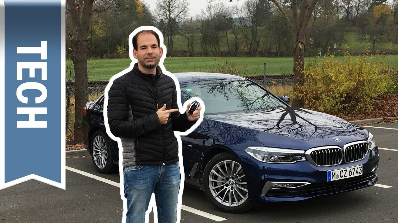 Ferngesteuertes Parken & Parking Assistant Plus im 5er BMW (2018) im Test