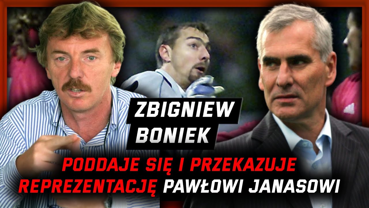 Zbigniew Boniek poddaje się i przekazuje reprezentację Pawłowi Janasowi (okres 06.2002 - 06.2004)