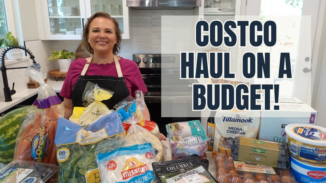 July Costco Grocery Haul for Just $135 Per Person!