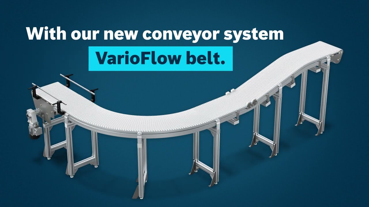 BOOST YOUR PRODUCTION with Bosch Rexroth's VarioFlow belt -