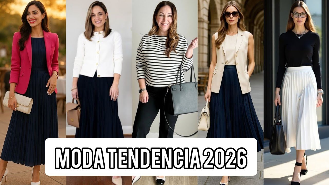 Moda TENDENCIAS LOOKS 2026 ✨ brillando en todo tipo de OCASIONES 💖