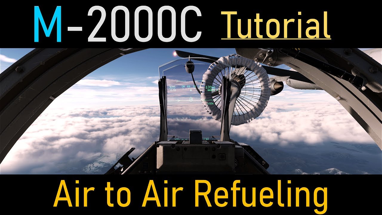 DCS M-2000C Tutorial | Air to Air Refueling | Ep11 DCS in 10 minutes or less
