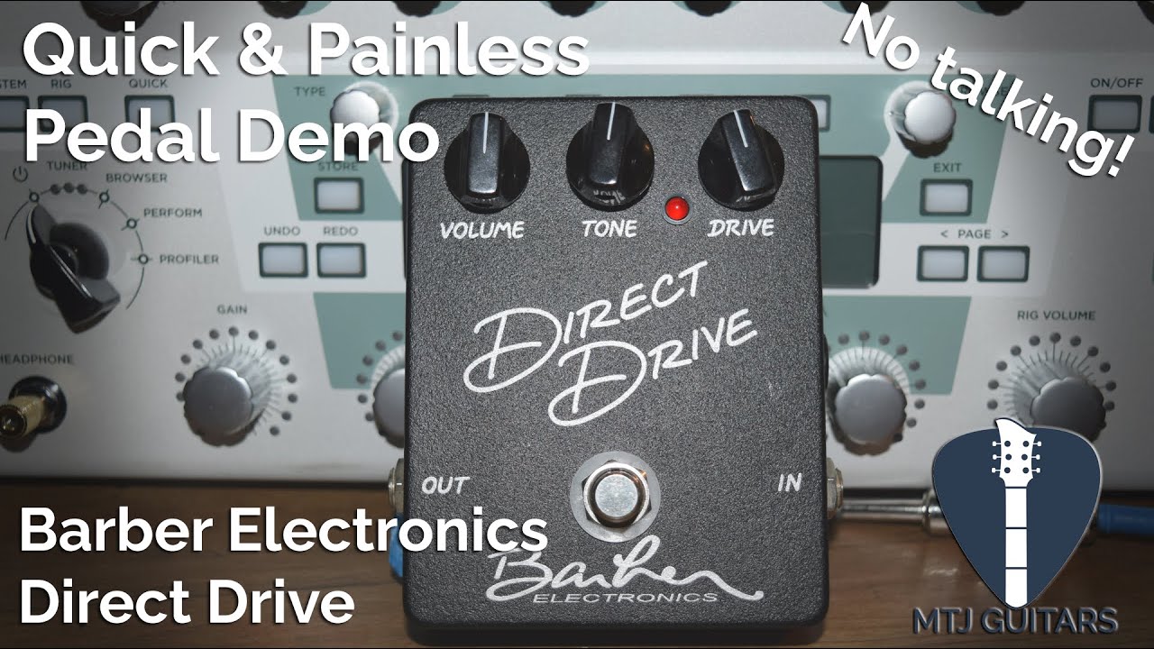 Barber Direct Drive - Quick & Painless Pedal Demo