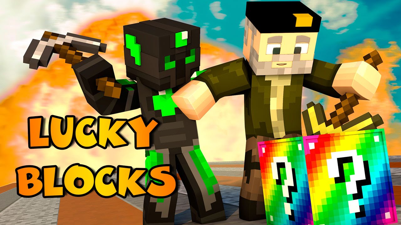 Minecraft: LUCKY CASTILLO!! c/ sTaXx RAINBOW Lucky Blocks Epic Race