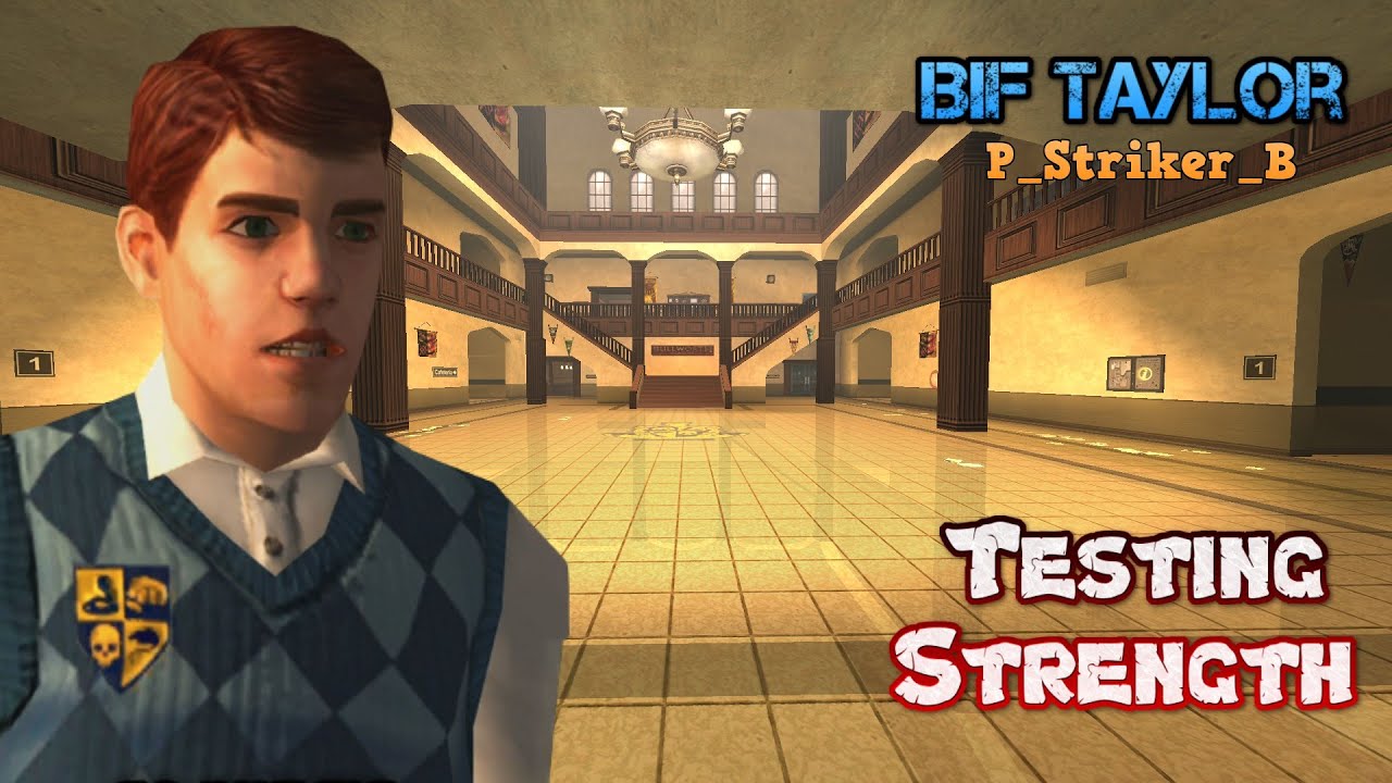 Bully SE: Биф Тейлор (P_Striker_B) проверяет силу (против Боксера-преппи и других) + бонус