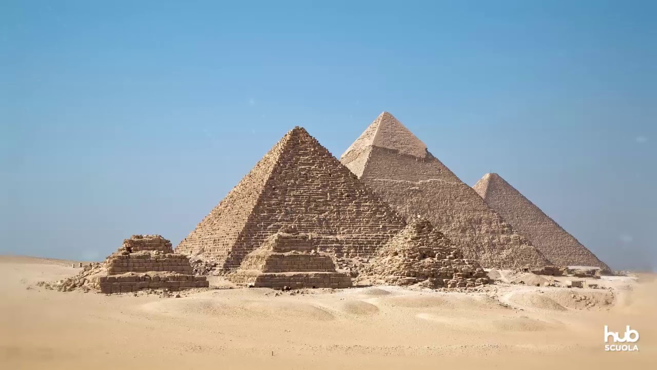 La Grande Sfinge e le piramidi di Giza