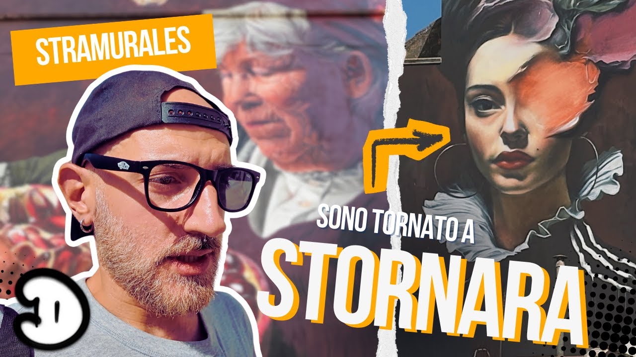 Stornara: il paese con 150 murales che ha conquistato Harvard! (ecco il segreto con Lino Lombardi)