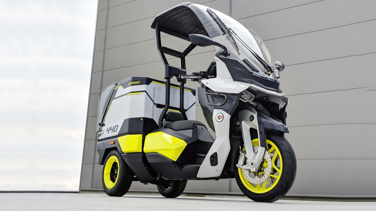 rapid 3|自平衡電動三輪貨運摩托車|遮风挡雨|怎麼騎都不倒|Velomobile