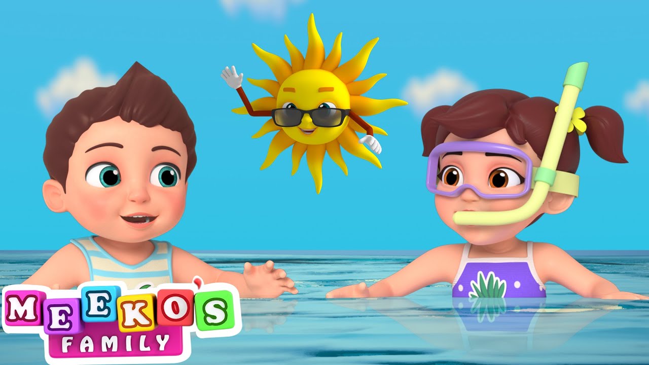 Summertime Beach Song | Rhymes For Babies by Meeko's Family