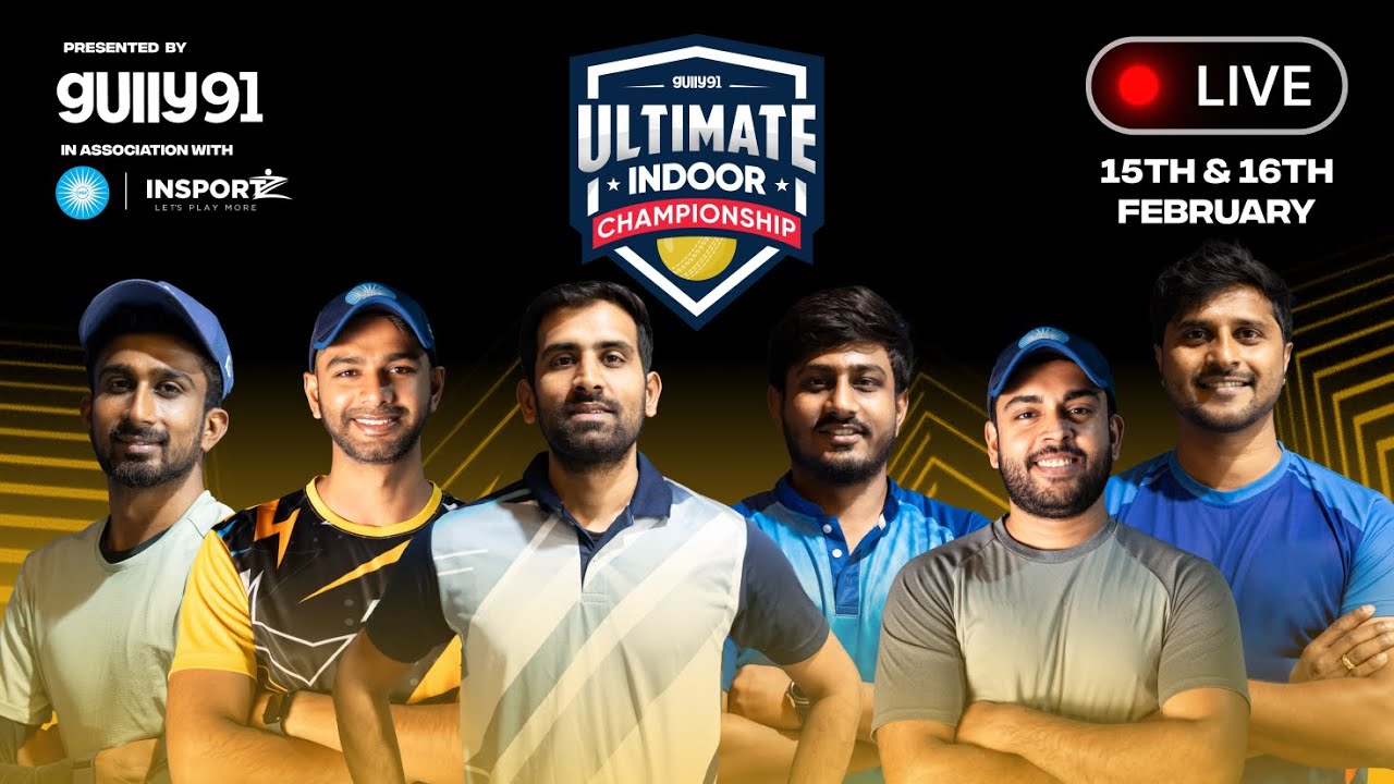 Ultimate Indoor Championship Day 2 | Indoor Cricket LIVE | Gully91 | IISF | Insportz Arena Bengaluru