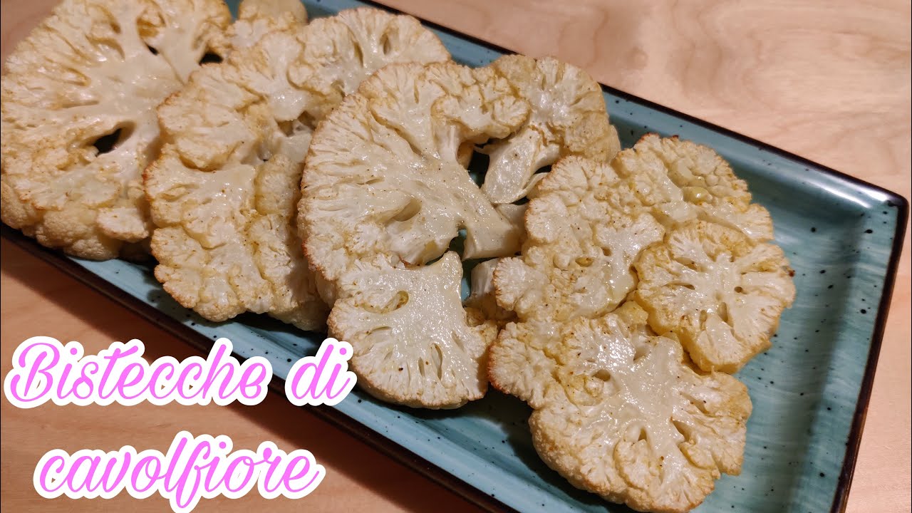 BISTECCHE DI CAVOLFIORE ~ Vegane, semplici e gustose !!!