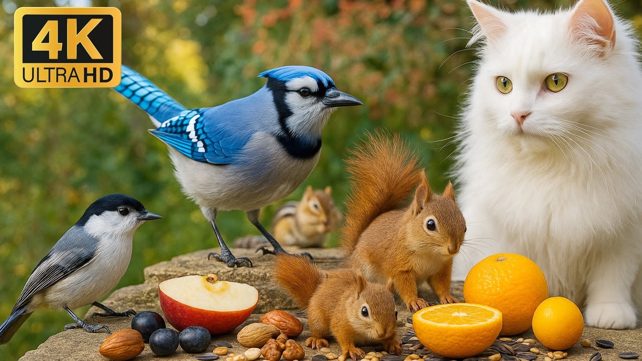 ⭐ SO MANY Birds for Cats & Dogs! 🐦🐾 Nonstop Bird TV in 4K for Pet Relaxation