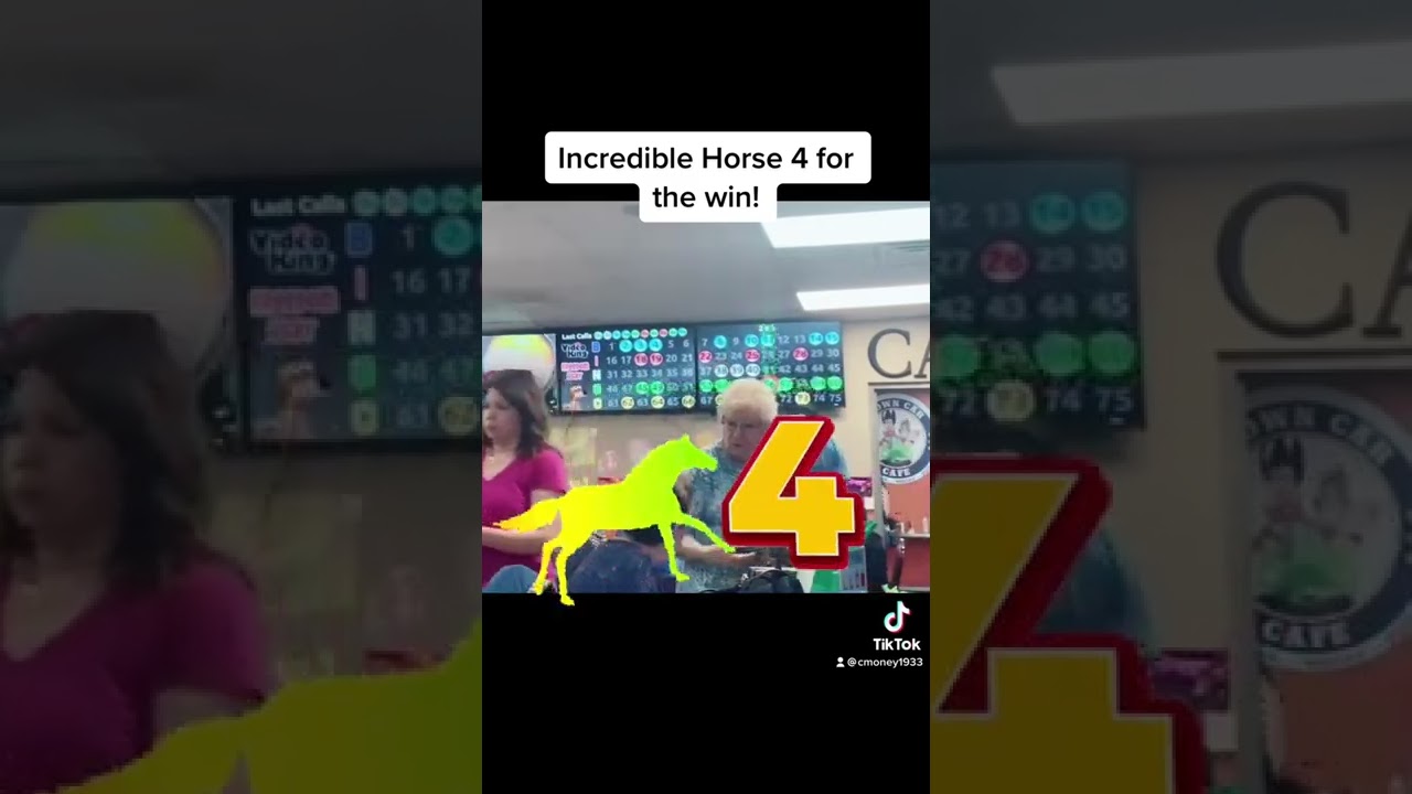 Horse 4 for the win 🔥💪🏽 #pulltabs #bingo #bingowives