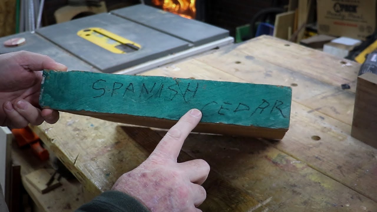 Woodturning Spanish Cedar