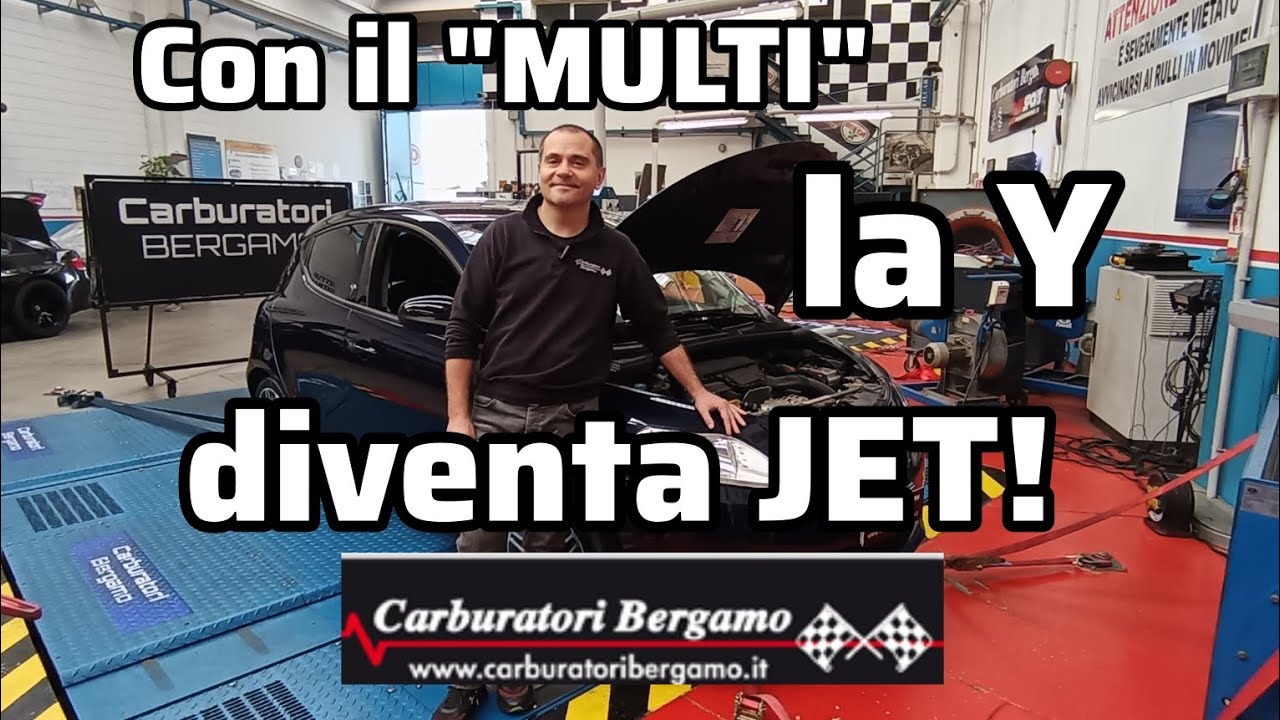AFFASCINANTE LANCIA Y, CON IL MULTIJET DIVENTA PERFETTA ! CON MARINO @CARBURATORIBERGAMO