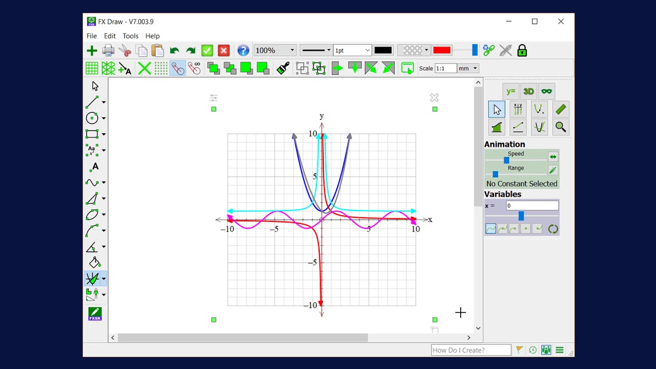 FX Draw/Graph - Drawing Composite Functions