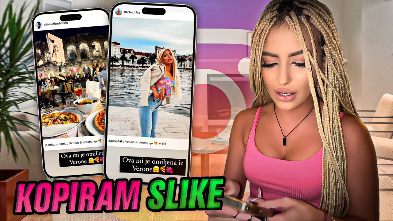 KOPIRAM INSTAGRAM SLIKE SVOJIH PRIJATELJA !😱