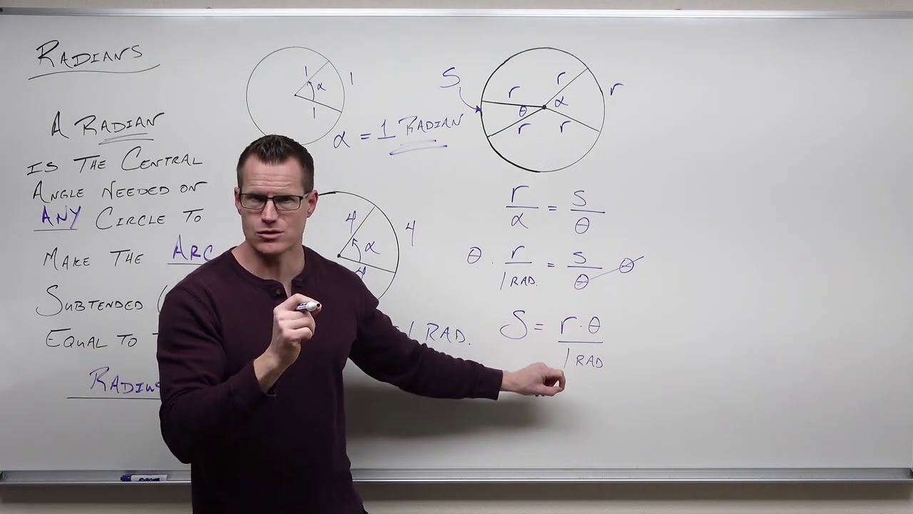 Introduction to Radians (Precalculus - Trigonometry 3)