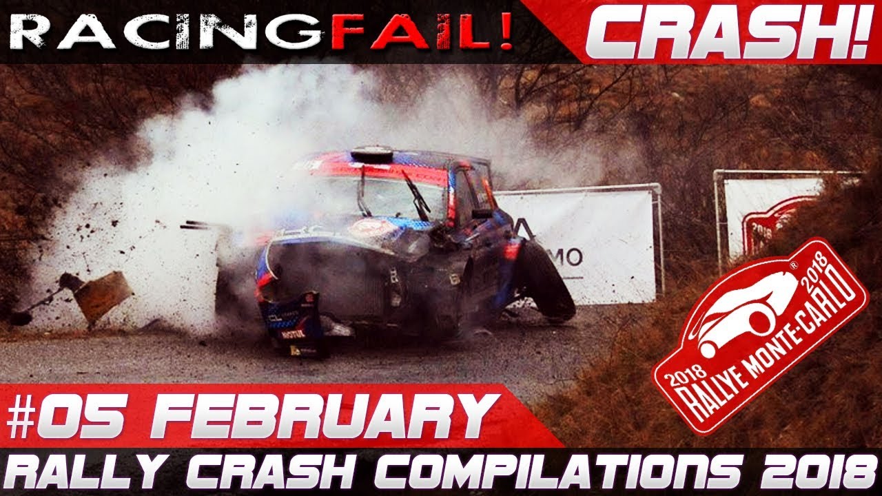 Rallye Monte Carlo 2018 Special Rally Crash Compilation Week 5 February | RACINGFAIL