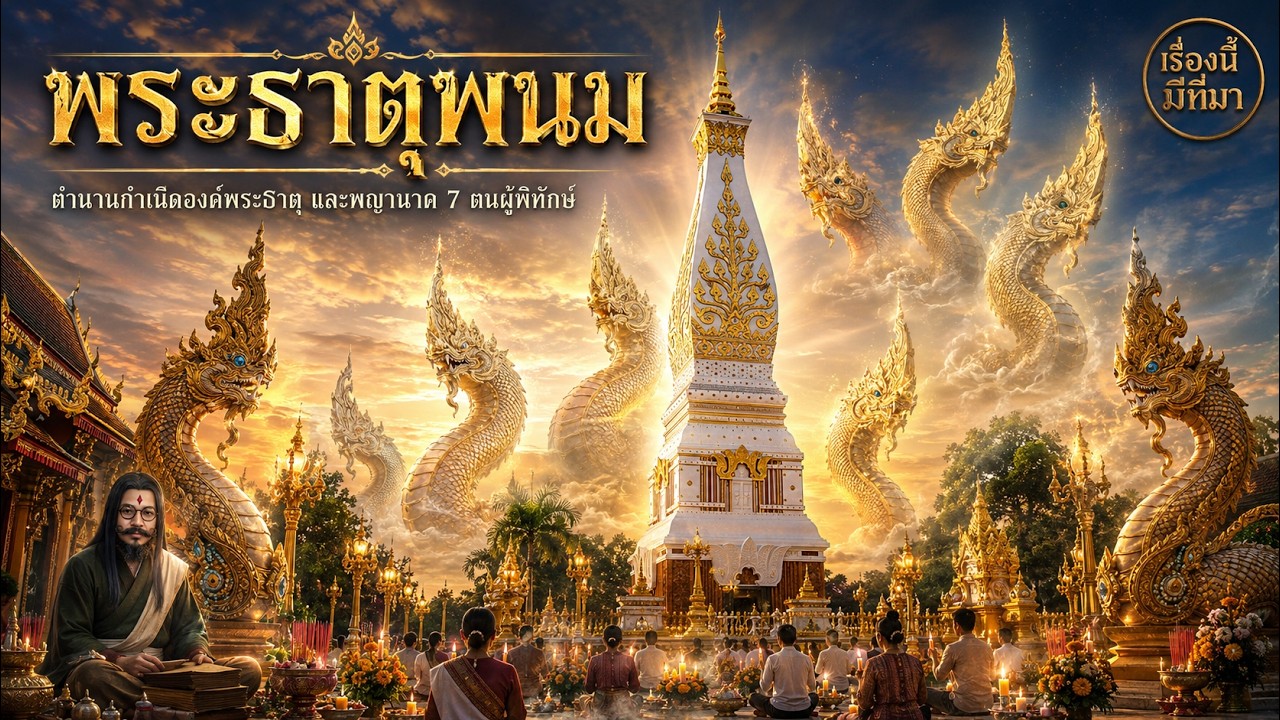 พระธาตุพนม - ตำนานการกำเนิด และ พญานาคผู้พิทักษณ์ ทั้ง 7 l ตำนานนี้มีที่มา EP.50