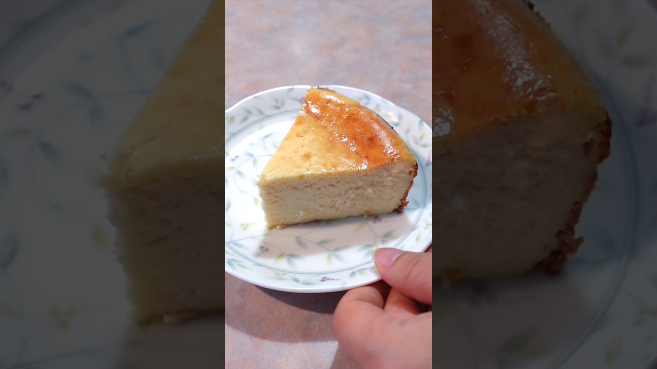 One bowl Creamy Cheesecake 🧁🧀簡単混ぜるだけチーズケーキ　レシピ 