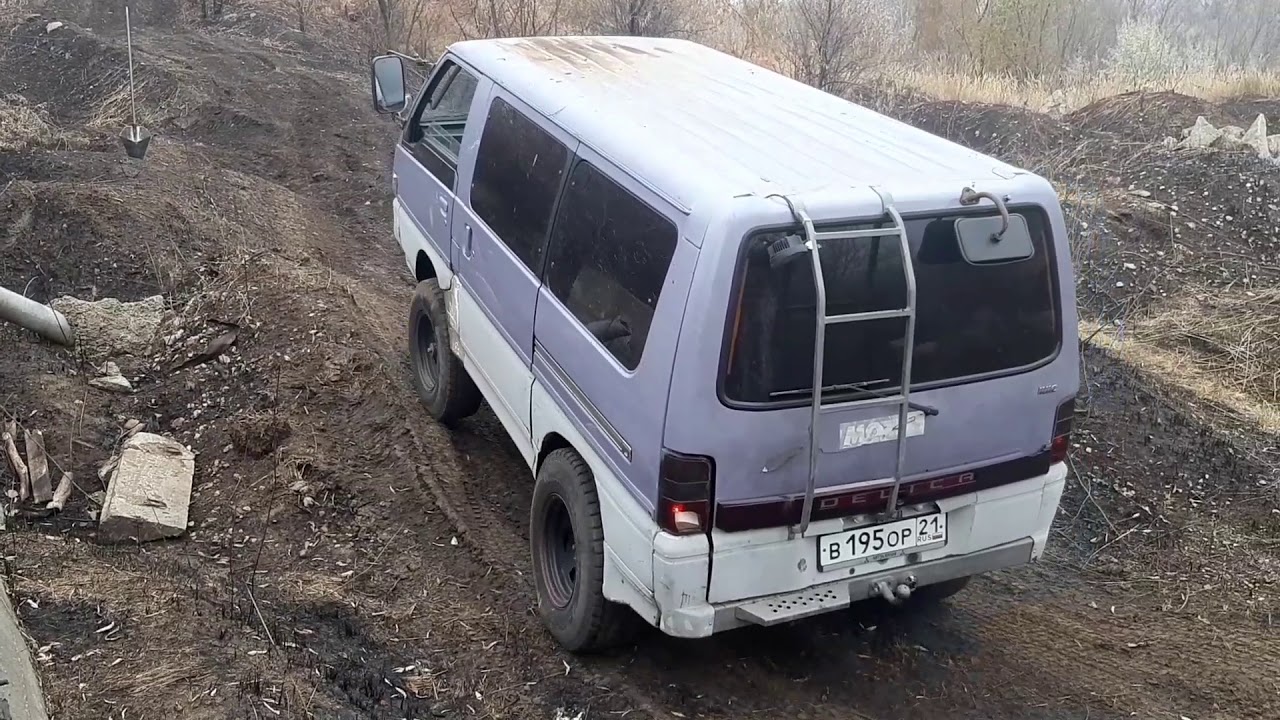 Джип-триал на Mitsubishi DELICA l300