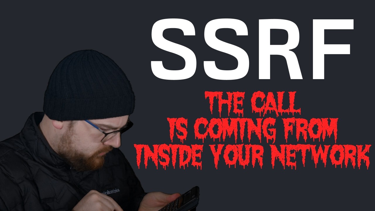 SSRF: Вызов поступает изнутри вашей сети.