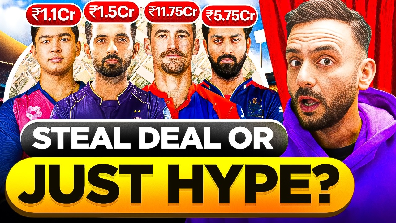 Reviewing the BEST Underrated Players of IPL 2025 (Team-wise Performance Breakdown)