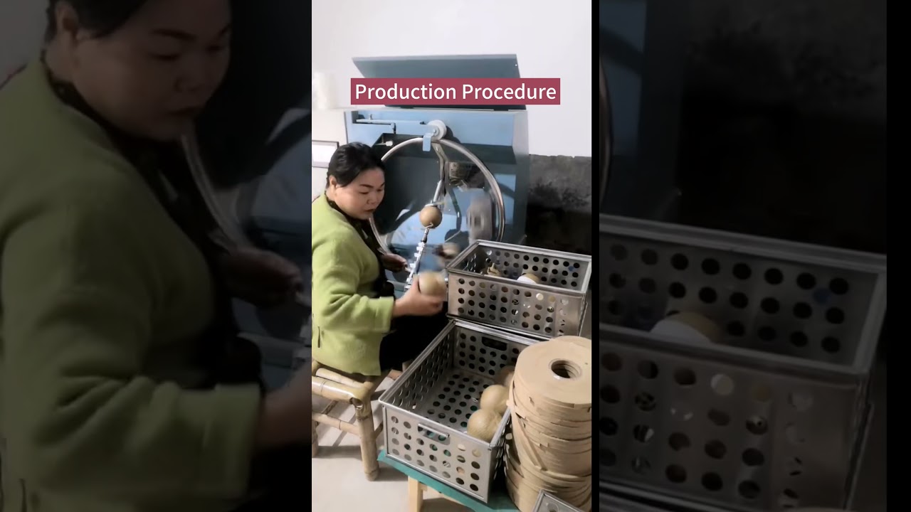 Chinese factory fireworks display shells production procedure