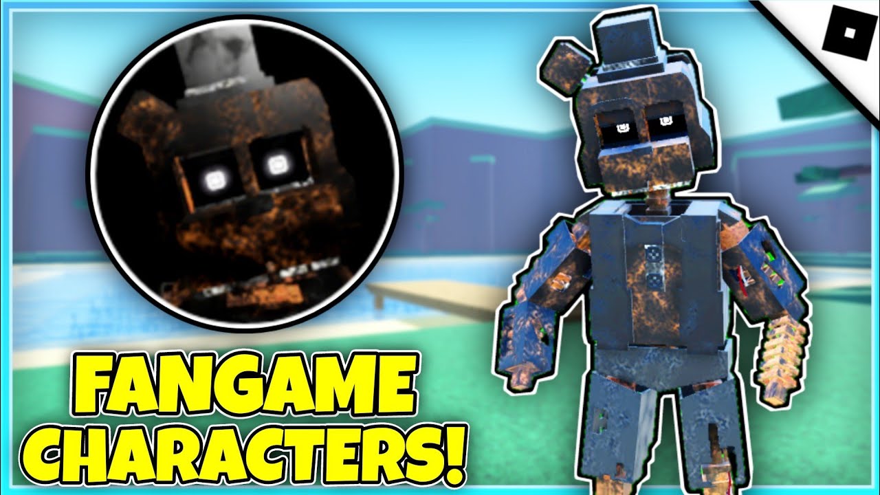 How to get "FANGAME CHARACTERS" BADGE in FNaF RP: New And Improved - ROBLOX