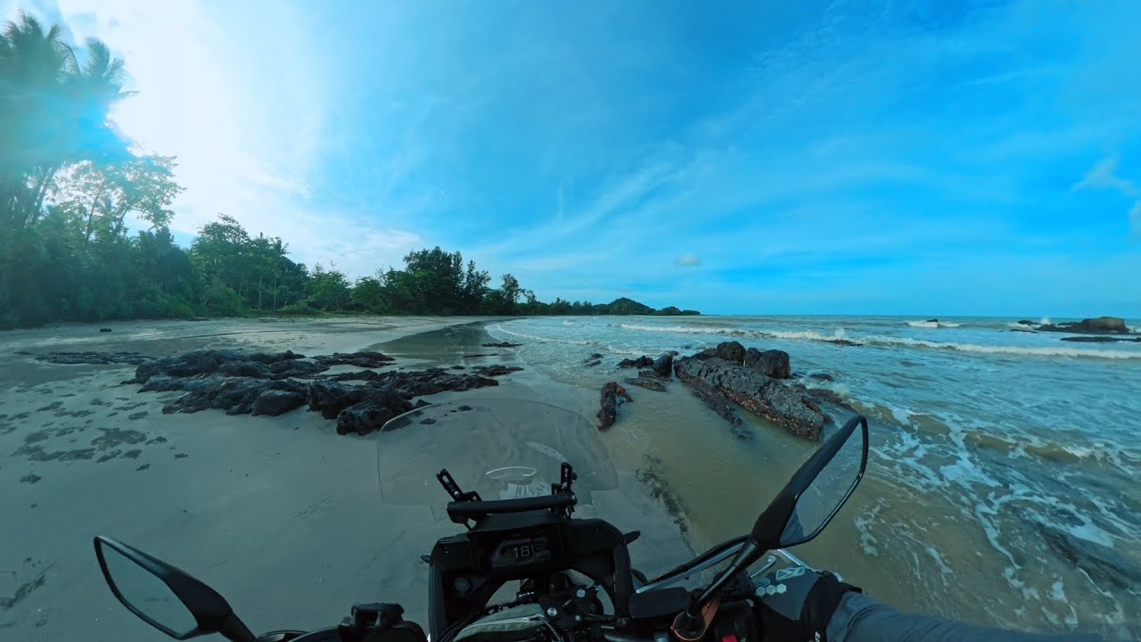 Beach & Sand Riding in Johor | Solo ADV Ride to Sedeli & Tiger Base