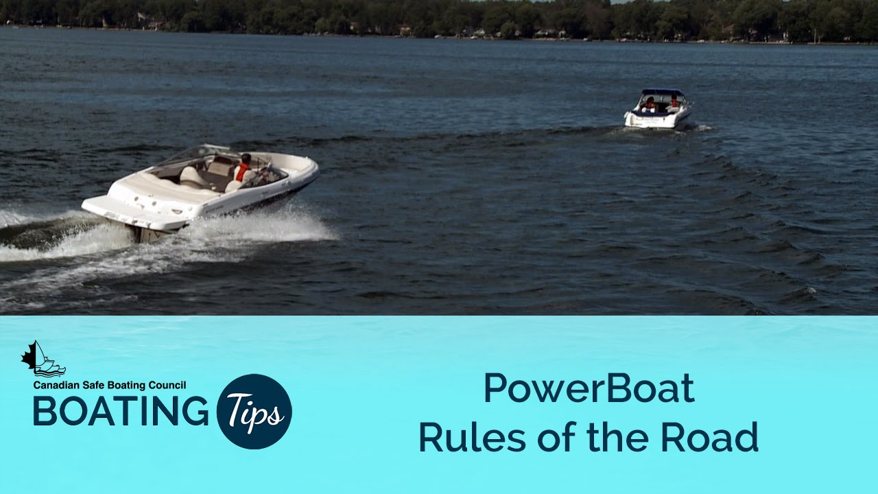 Power Boat Rules of the Road