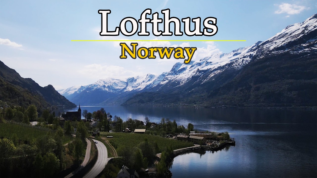 Lofthus In Norway 🇳🇴 | Scenic Drone Video In Stunning 4K