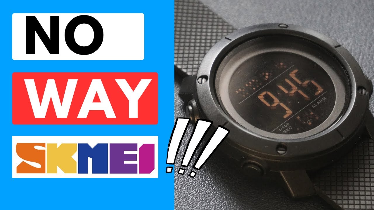Этот SKMEI просто безумно хорош за свою цену... CASIO против SKMEI