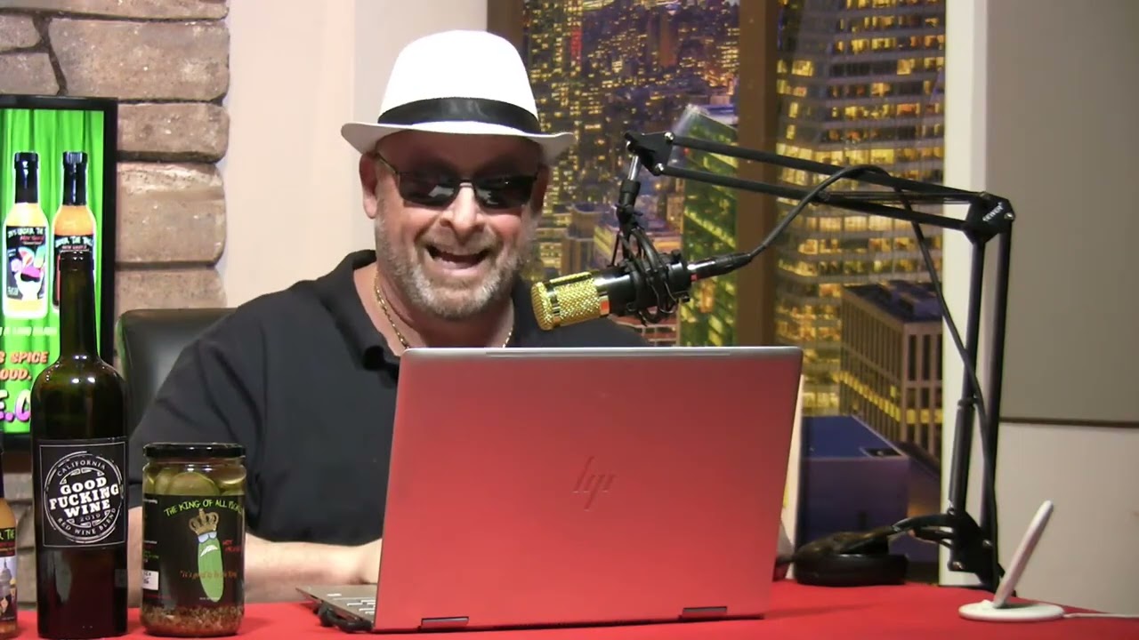 Pro  Wrestling Superstar Ron Shaw in studio