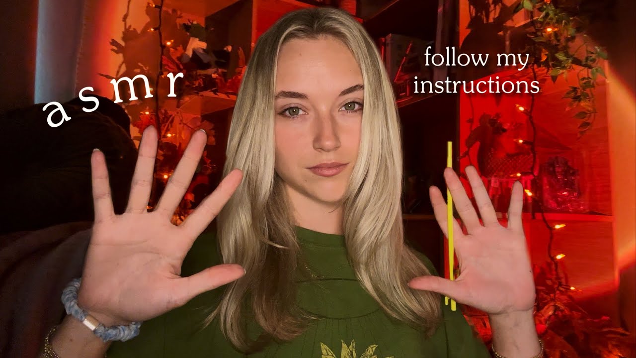 ASMR Fall Asleep In 10 Minutes Flat [personal attention, follow my instructions]