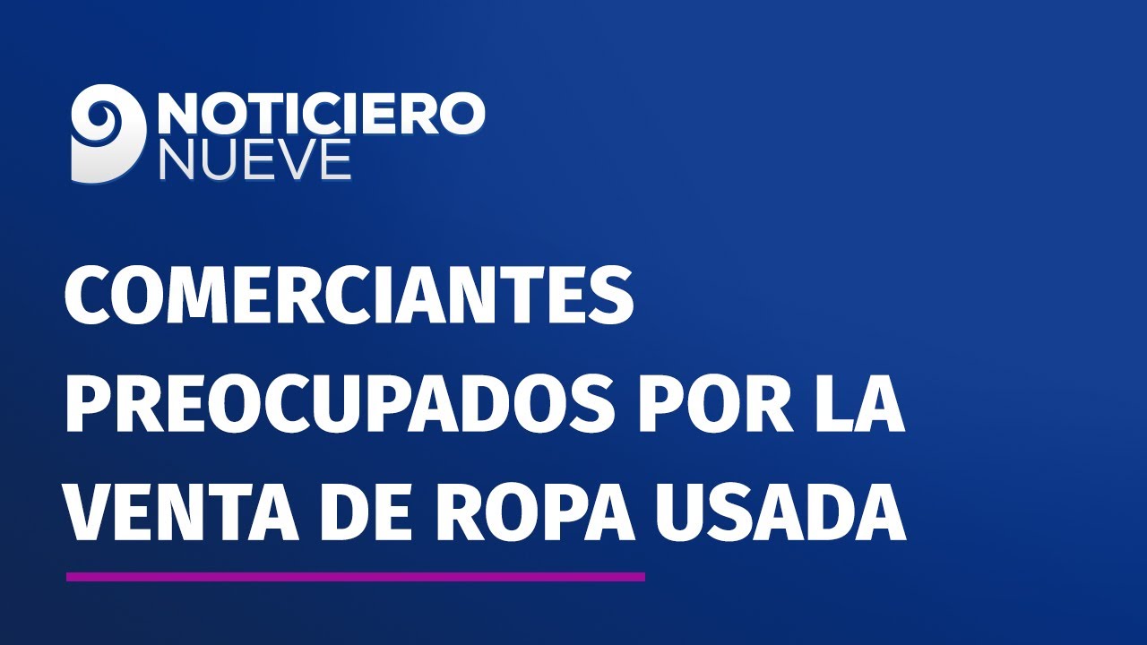 Comerciantes de Mendoza preocupados por la venta de ropa usada: reclaman una competencia desleal