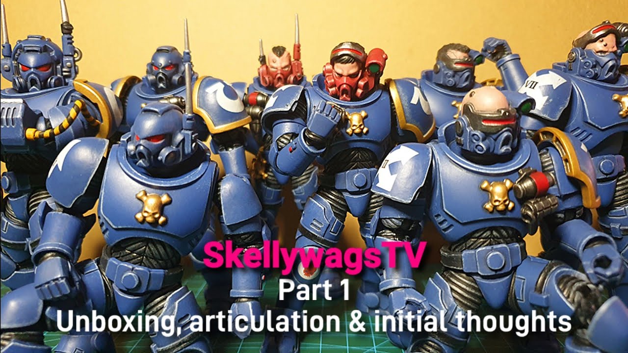 Joytoy Warhammer 40k 1/18 Infiltrators & Incursors part 1 Unboxing, articulation & first impressions