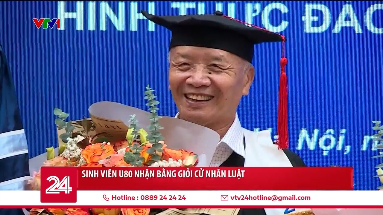 Sinh vi&ecirc;n U80 nhận bằng giỏi cử nh&acirc;n luật | VTV24